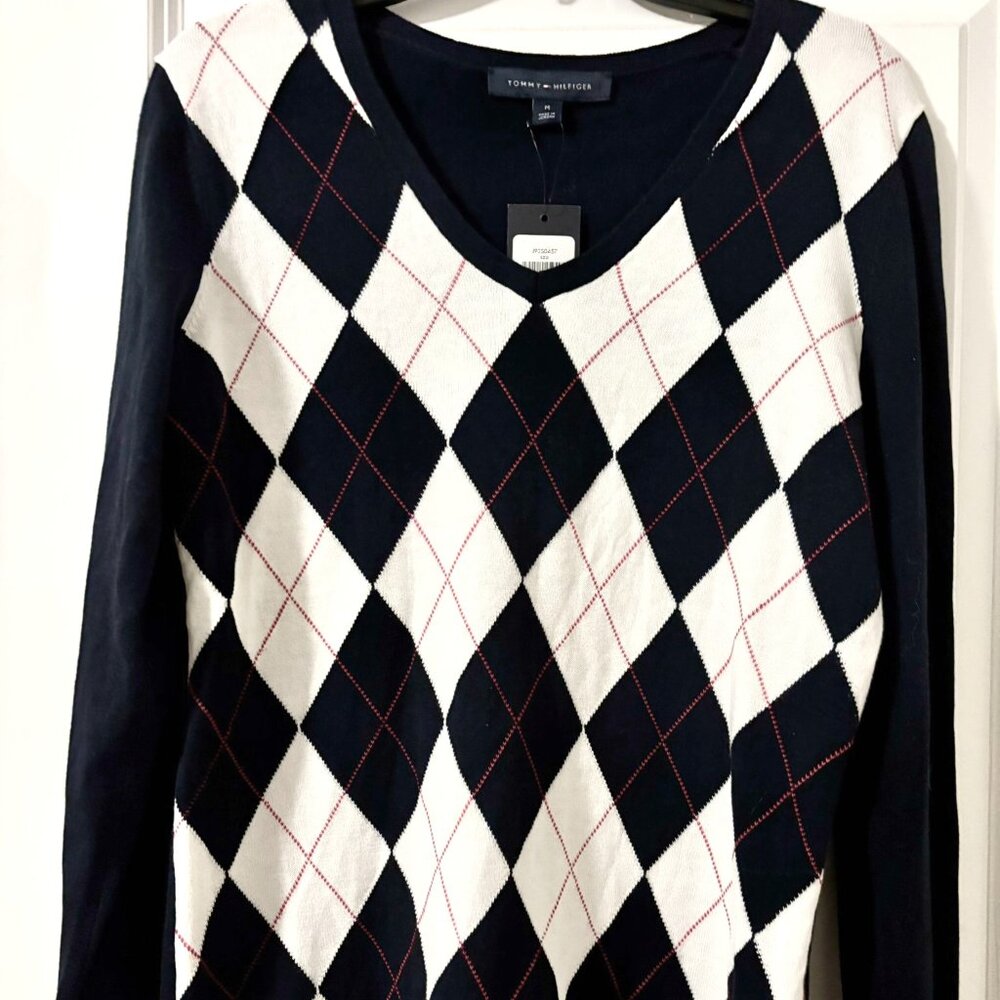 Tommy Hilfiger Argyle Sweater